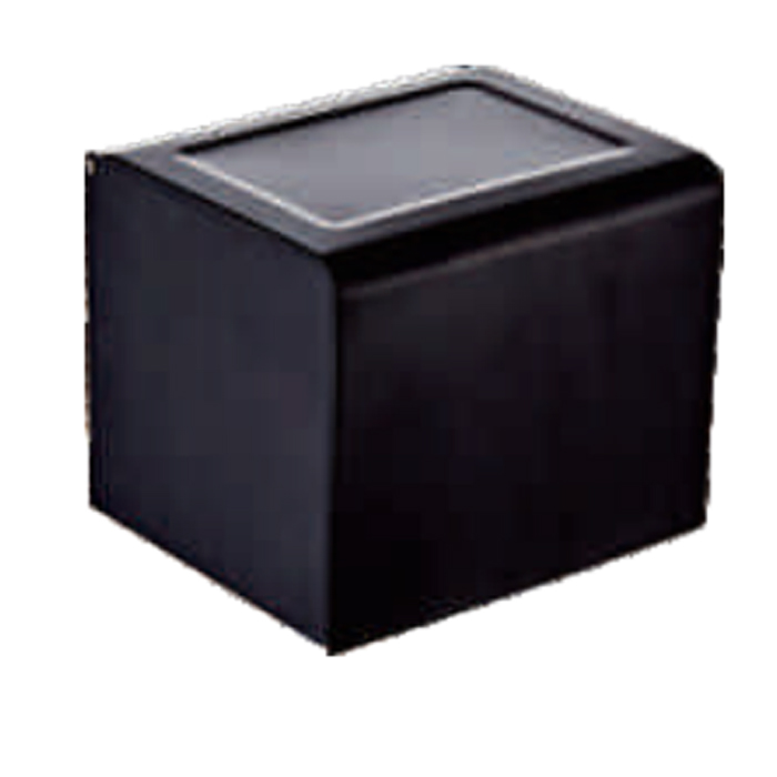 B-08黑色纸巾盒